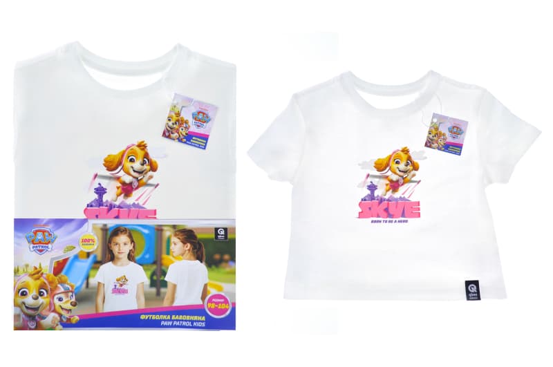Футболка бавовняна QB-PP-001-11-98-104 PawPatrol Kids 98-104 qbee, фото 2