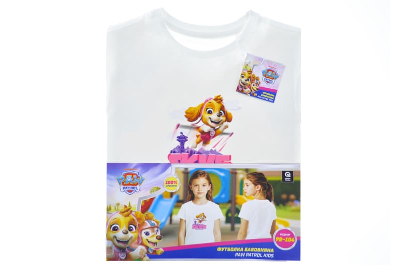 Футболка бавовняна QB-PP-001-11-98-104 PawPatrol Kids 98-104 qbee, фото 5