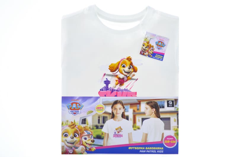 Футболка бавовняна QB-PP-001-11-110-116 PawPatrol Kids 110-116 qbee, фото 5
