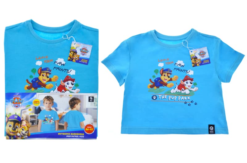 Футболка бавовняна QB-PP-001-12-86-92 PawPatrol Kids 86-92 qbee, фото 2