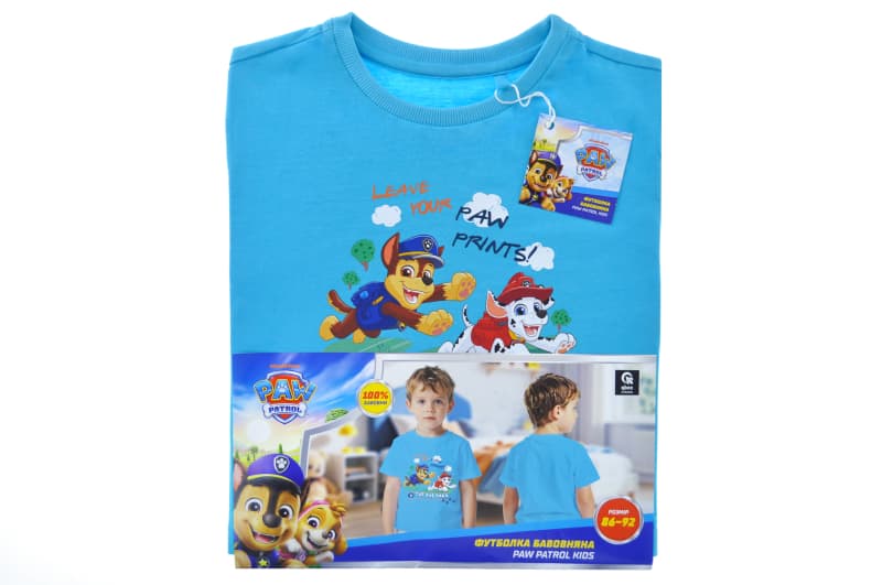 Футболка бавовняна QB-PP-001-12-86-92 PawPatrol Kids 86-92 qbee, фото 5