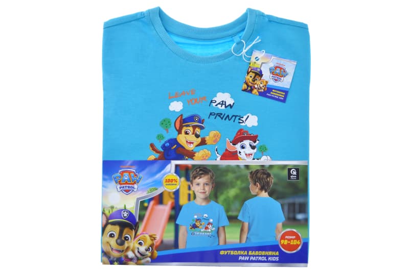 Футболка бавовняна QB-PP-001-12-98-104 PawPatrol Kids 98-104 qbee, фото 5