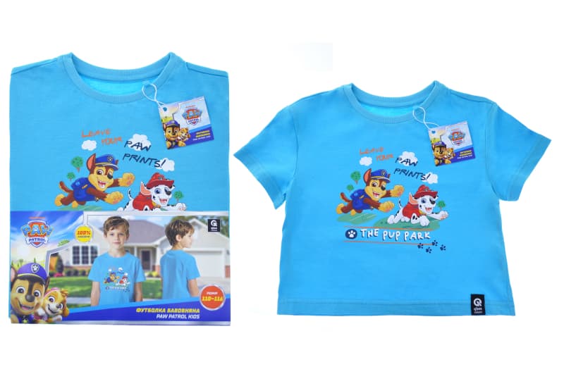 Футболка бавовняна QB-PP-001-12-110-116 PawPatrol Kids 110-116 qbee, фото 2