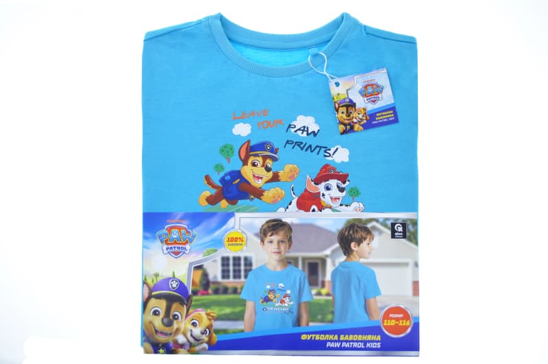 Футболка бавовняна QB-PP-001-12-110-116 PawPatrol Kids 110-116 qbee, фото 5