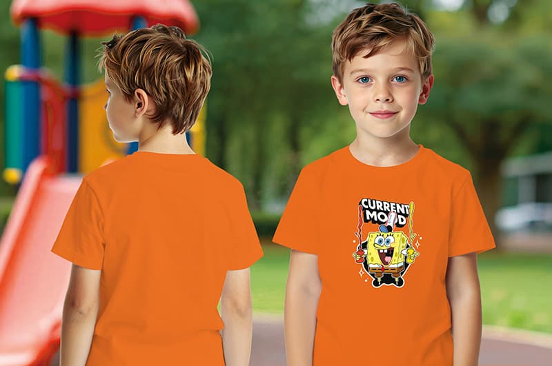 Футболка бавовняна QB-SB-001-13-98-104 SpongeBob Kids 98-104 qbee