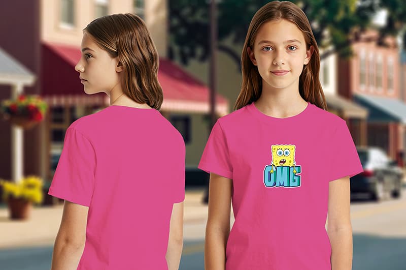 Футболка бавовняна QB-SB-001-16-146-152 SpongeBob Junior 146-152 qbee