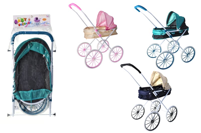 Візок для ляльок CS0519D в кульку в 68,5x35x12 см YG Toys