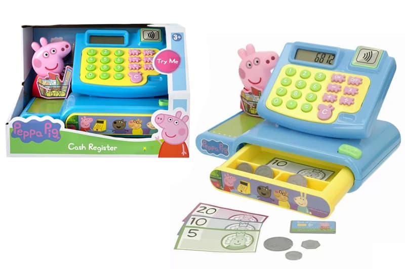 Касовий апарат 1684937 PEPPA на батарейках, музика Peppa Roleplay