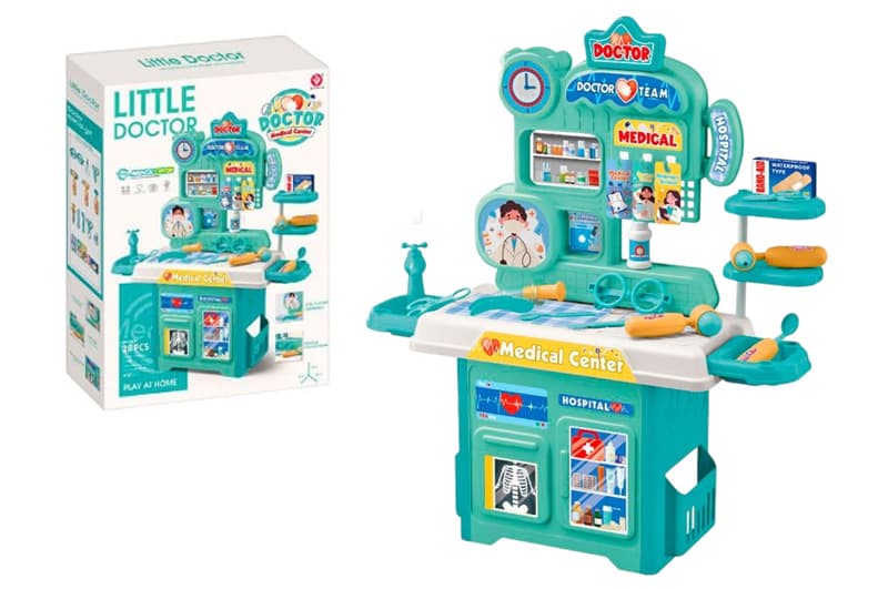 Лікарський набір 922-217 зі столиком, в коробці р.33x9x44,5 см YG Toys