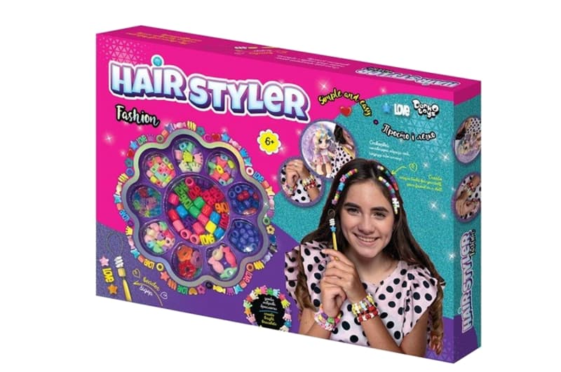 Набір для творчості Danko Toys Hair Styler Fashion HS-01-04, середній