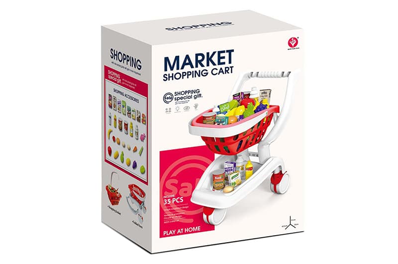 Візок 922-150 з продуктами коробка