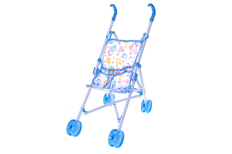 Візок з лялькою сидячий H01-63 в кульку р.62x20см YG Toys, фото 4