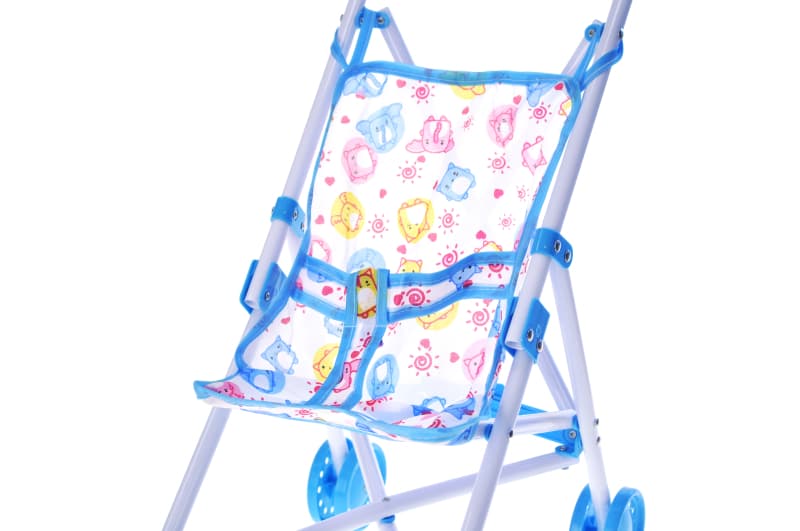 Візок з лялькою сидячий H01-63 в кульку р.62x20см YG Toys, фото 3