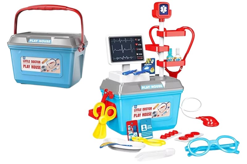 Лікарський набір BX23 в саквояжі р.21x15x15 см YG Toys, фото 2