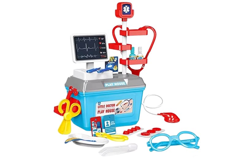 Лікарський набір BX23 в саквояжі р.21x15x15 см YG Toys