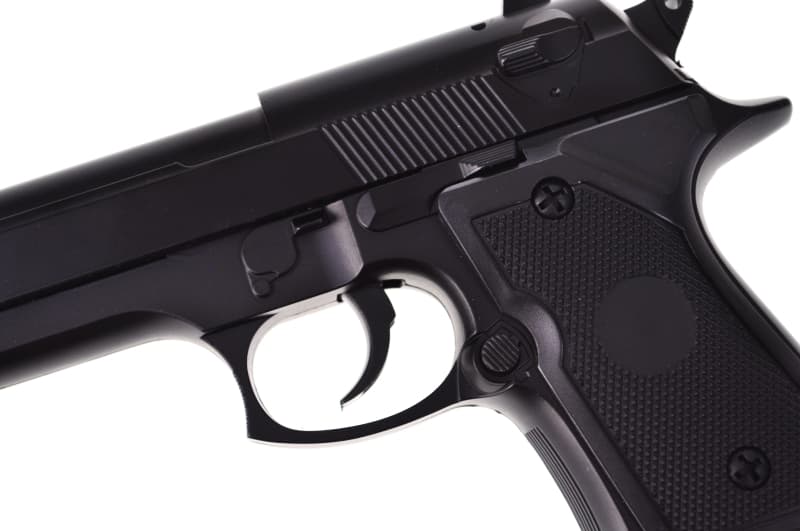 Пістолет на кульках CYMA ZM21 металевий, в коробці, фото 3