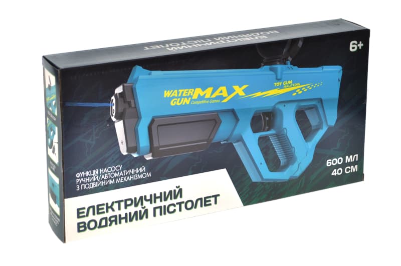 Водяний пістолет 2009 акумулятор, 2 кольори коробка, фото 5