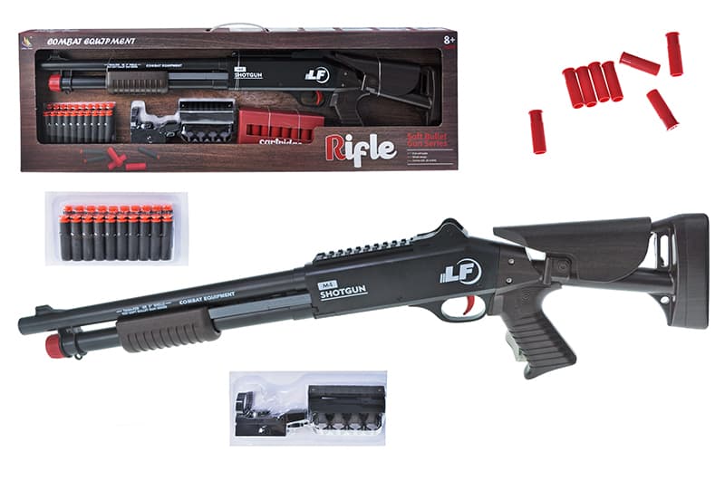 Гвинтівка 9983-1 на поролонових патронах, в коробці р.80x24.5x5.3 см YG Toys