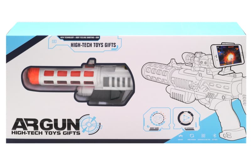 Віртуальний пістолет AR Game Gun з кріпленням для смартфона в коробці