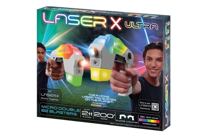 Ігровий набір для лазерних боїв 87551 -Для двох гравців LASER X ULTRA MICRO, фото 4