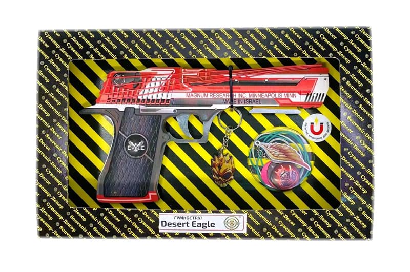 Гумкостріл "DESERT EAGLE CODE RED" BOX