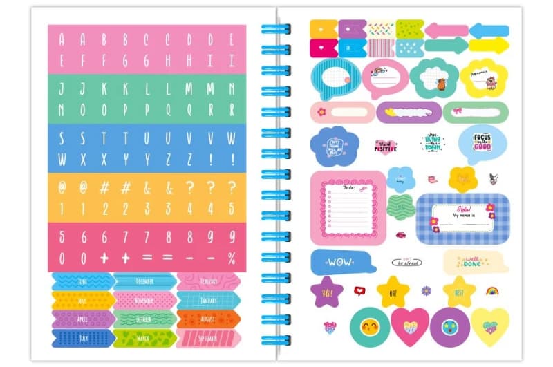Блокнот для дівчаток LS-01 "Only Girls Planner" В6 Апельсин, фото 3