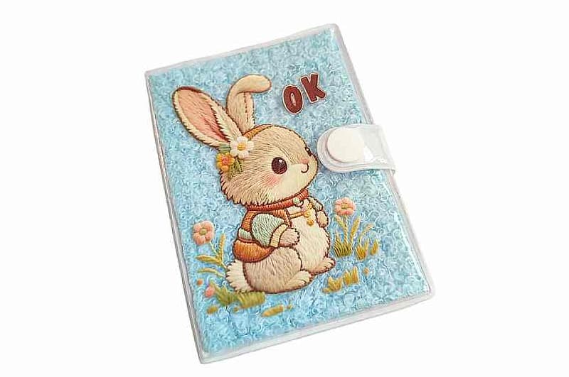 Блокнот на магніті А7, 763845ML Rabbit 2 р.7.4×10.5см, 80 арк, фото 2