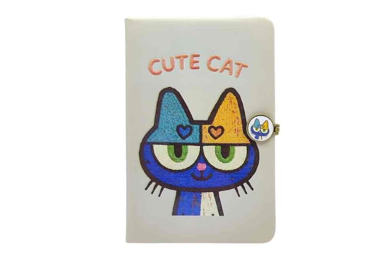 Блокнот на магніті А5, 763883ML PU Cute cat р.14×21см, 80 арк, фото 3
