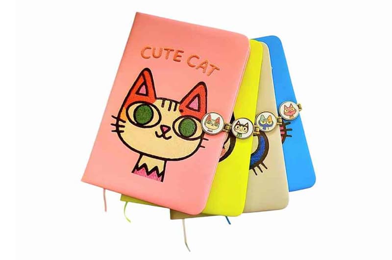 Блокнот на магніті А5, 763883ML PU Cute cat р.14×21см, 80 арк, фото 2