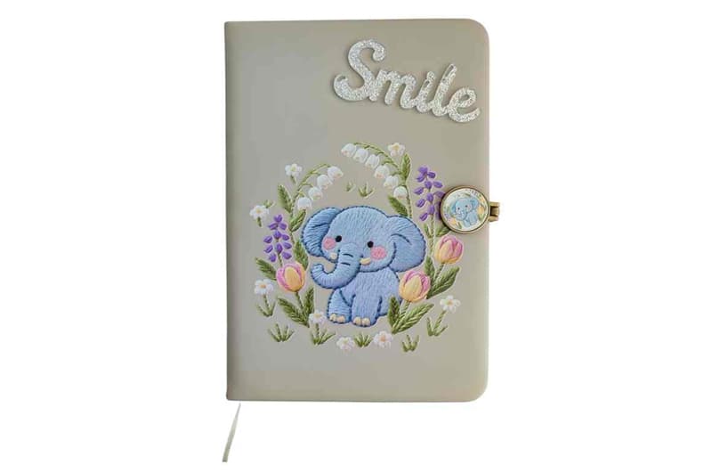 Блокнот на магніті А5 PU Smile р.14×21см, 80 арк, фото 4