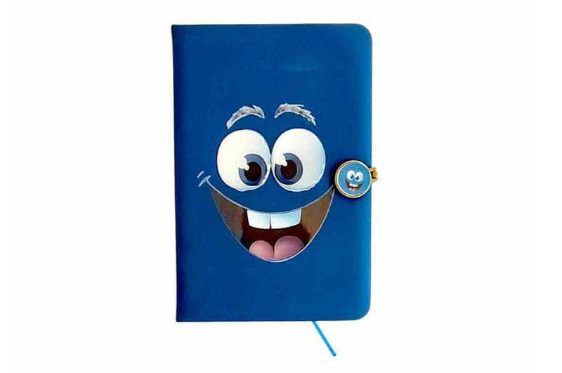 Блокнот на магніті А5 763876ML PU Smiley р.14x21см, 80 арк, фото 3