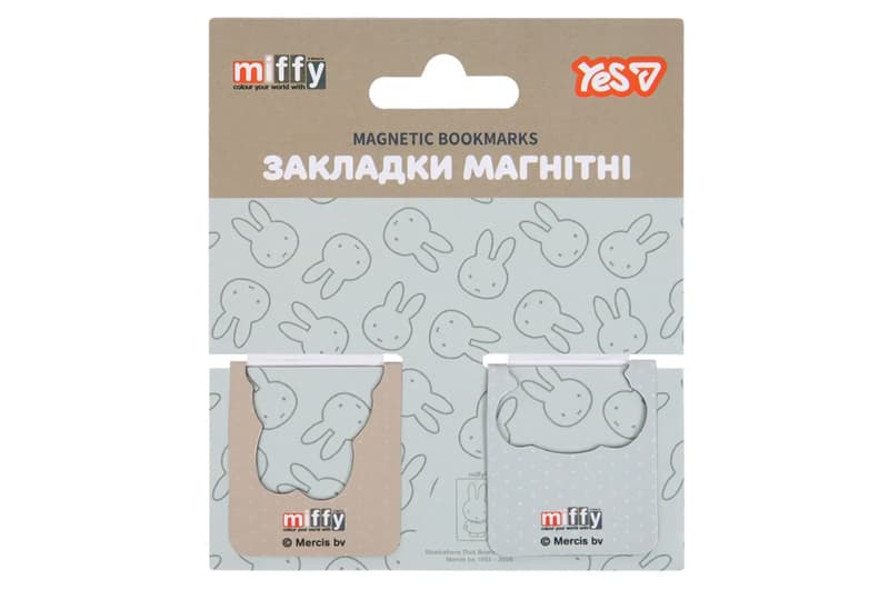 Закладки магнітні 708836 "Miffy", висікання, 2 шт Yes, фото 2