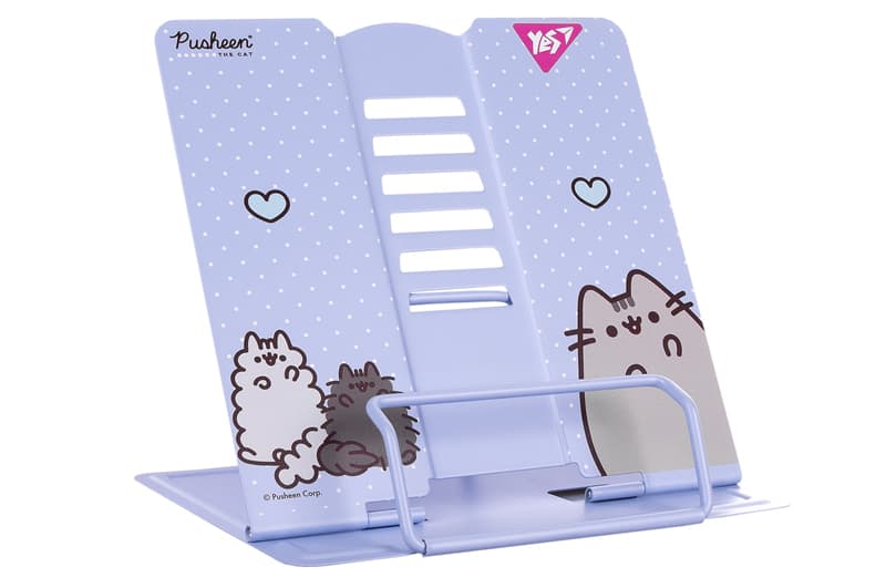 Підставка для книг 470523 "Pusheen", метал, фіолетова Yes