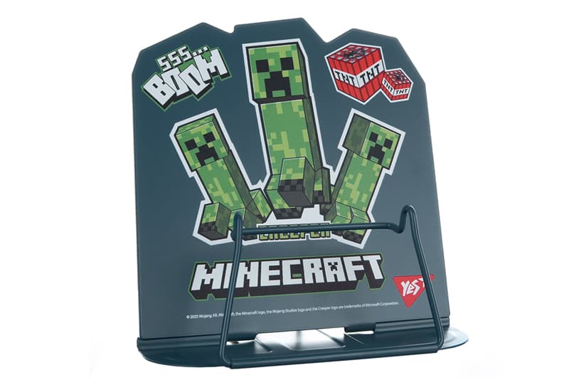 Підставка для книг фігурна 470525 "Minecraft.Creeper", метал Yes