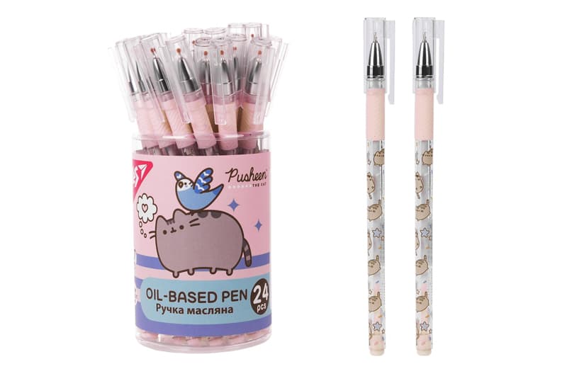 Ручка кулькова 412263 "Pusheen" 0,7 мм синя Yes