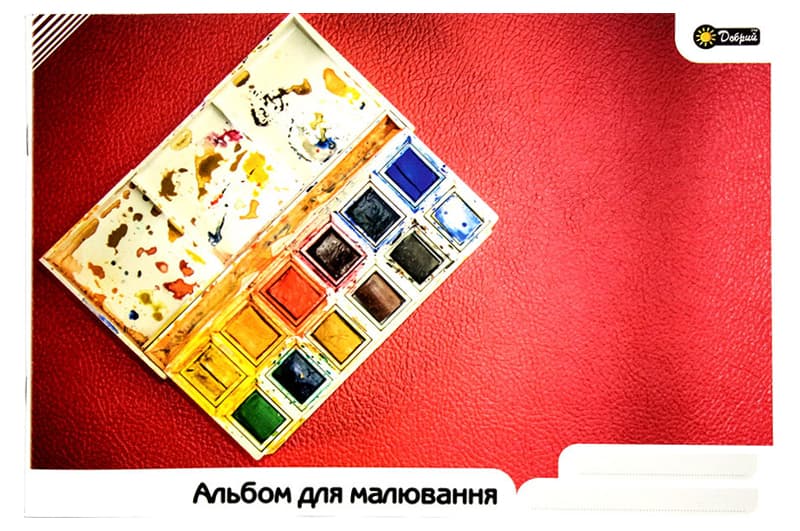 АЛЬБОМ д/малювання ДОБРИЙ 30 аркушів  Скоба, фото 2