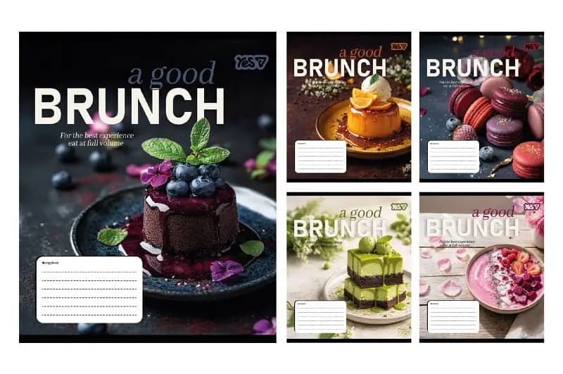 Зошит 24 Лінія 769101 "Brunch" Yes