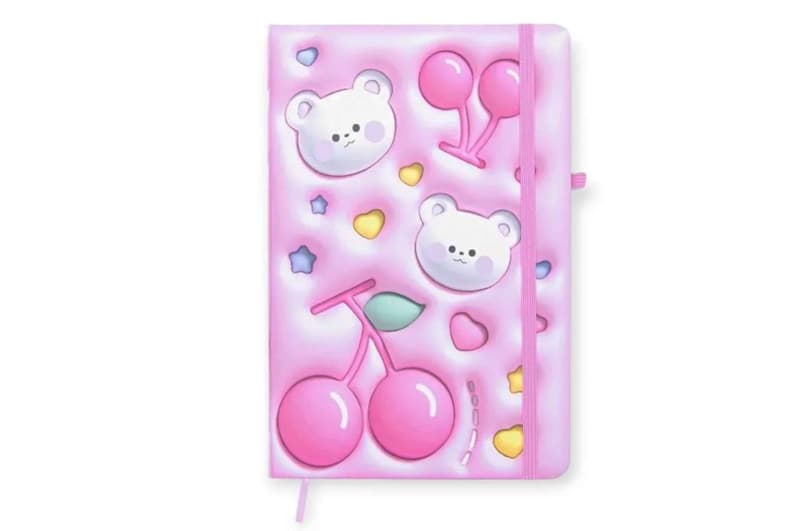 Блокнот на гумці Kiddy sweet А5 761254ML 13.6×20.8 см, 80л.,тверда обкладинка, фото 3
