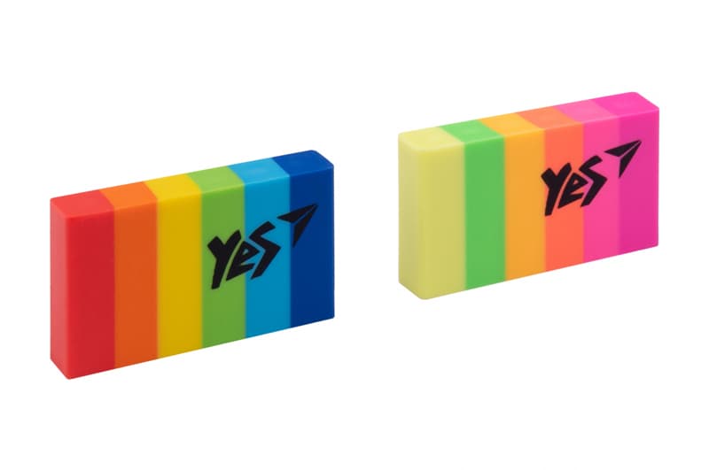 Гумка у формі прямокутника YES "Pantone", 560450 2 кол./уп