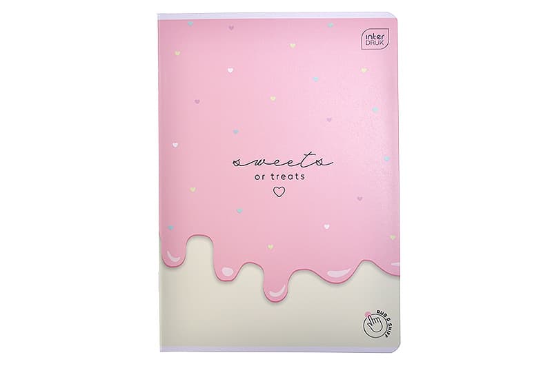 Зошит ароматизований BUBBLE GUM 298423 А5 60 арк. клітинка євро-формат, фото 3