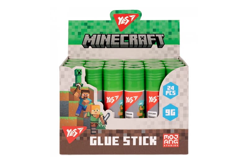 Клей-олівець 320288 9г PVA "Minecraft" Yes