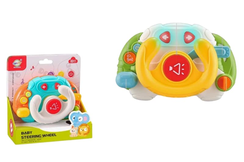 Кермо музичне 503-17A на батарейках, в коробці р.17,2x7,9x18 см YG Toys