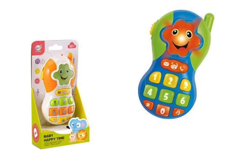 Телефон музичний 366-007A на батарейках, в коробці р.10,5x5x20 см YG Toys