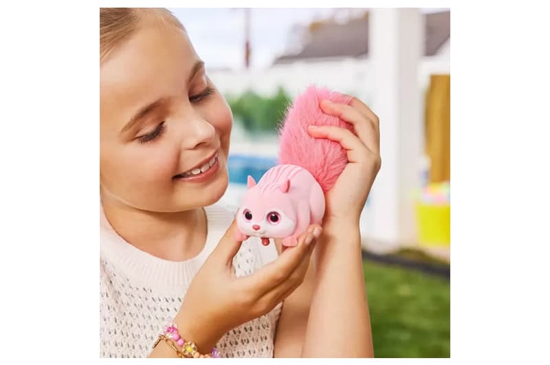 Інтерактивна іграшка 9565B PETS ALIVE S1 – БІЛОЧКА (рожевий), фото 5