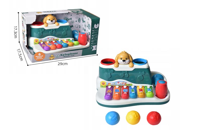 Піаніно дитяче D245 в коробці р.29x17,5x17,3 см YG Toys