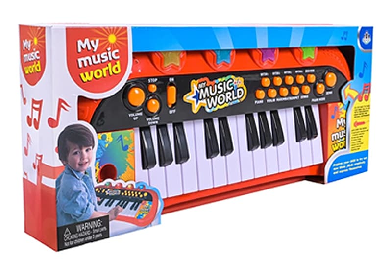 Піаніно MY66311-S з мікрофоном, в коробці р.40x6x18 см YG Toys, фото 3