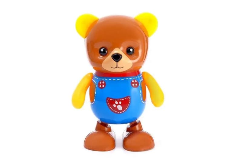 Ведмедик-танцюрист YG TOYS на батарейках, з музикою та світлом, фото 3