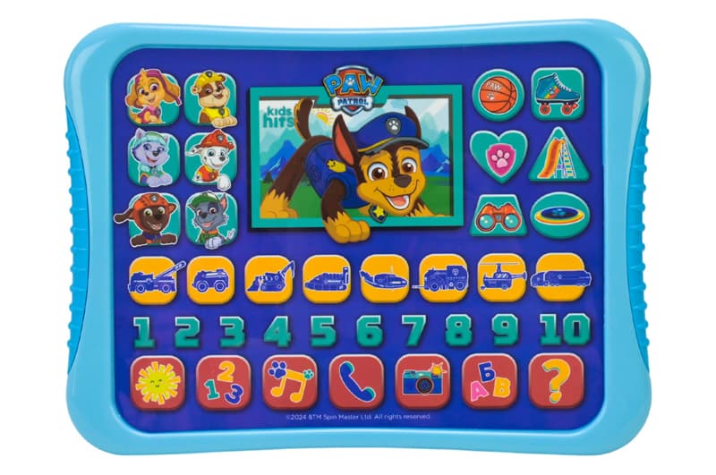 Планшет KH01/013L "Перші знання" Paw Patrol, на батарейках, в коробці р.25х27х4 см KidsHits, фото 3