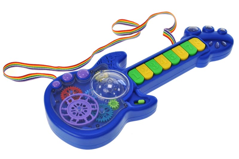 Гітара на батарейках 999-53 в коробці YG Toys, фото 5