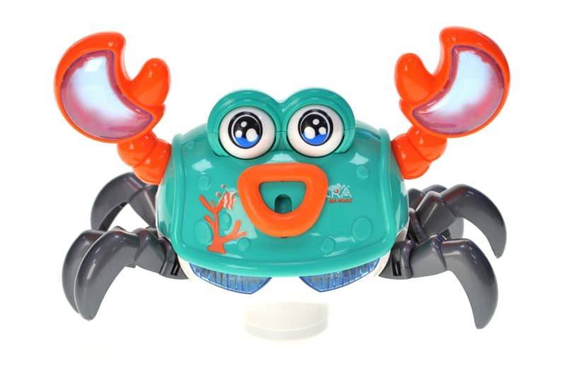 Краб танцюючий ZR222 на батарейках, в коробці р.12,2x12,2x13,7 см YG Toys, фото 6